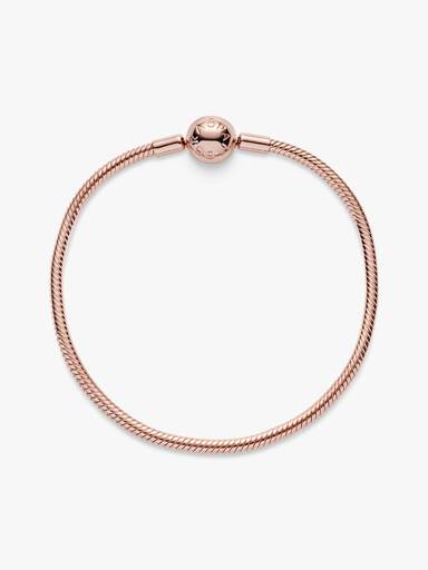 Brazalete cadena de serpiente Pandora Moments