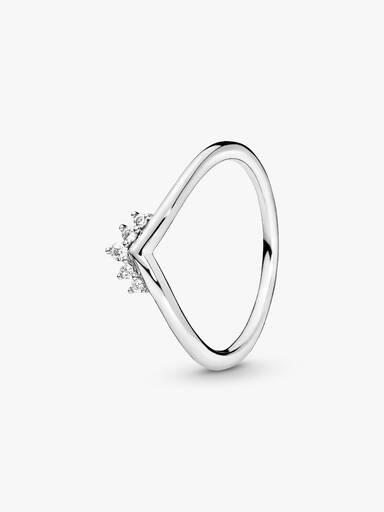 Anillo Hueso de los deseos con tiara