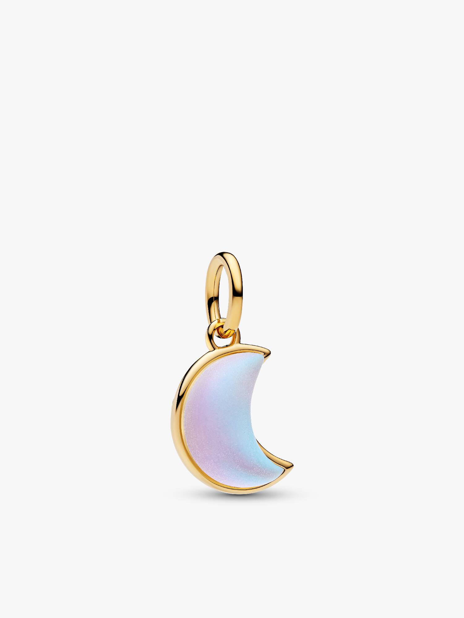 Charm colgante Luna creciente reluciente