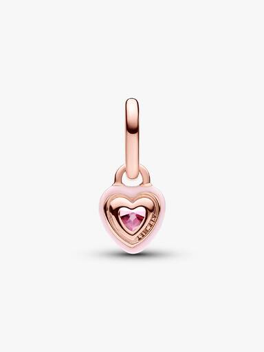 Charm Mini Colgante Corazón Chakra Rosa Pandora ME