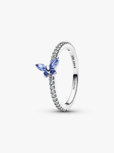 Anillo Mariposa resplandeciente