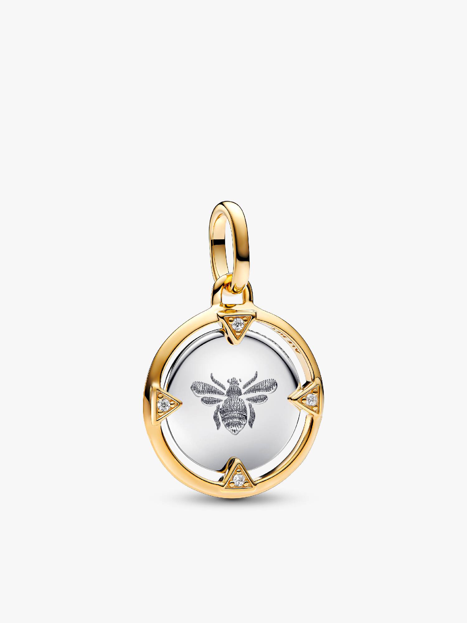 Charm Medallón Abeja