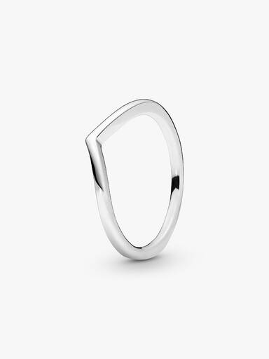 Anillo Hueso de los deseos pulido