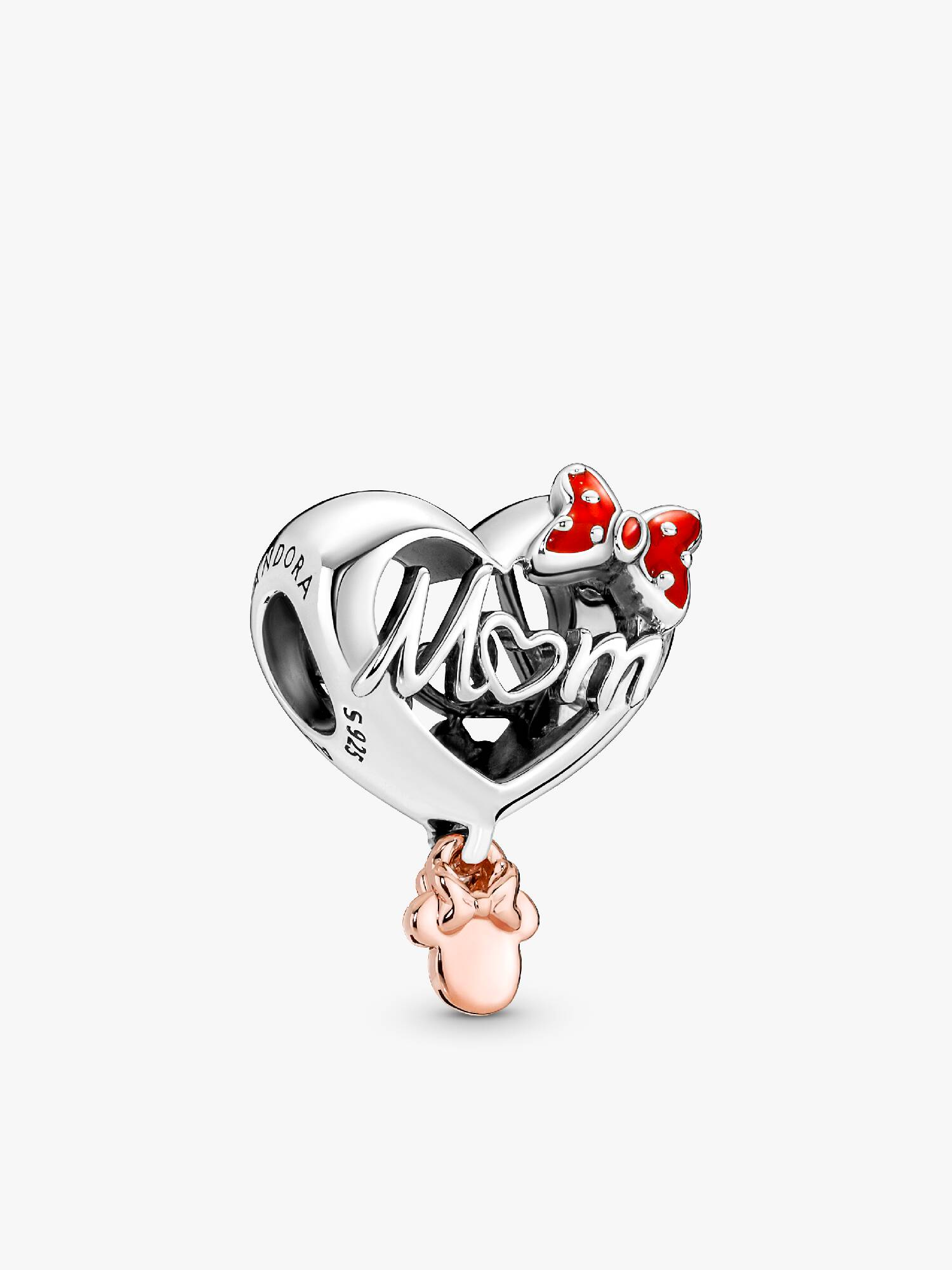 Charm Corazón de mamá con Minnie Mouse de Disney