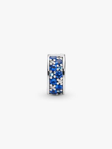 Sujetador de pavé azul
