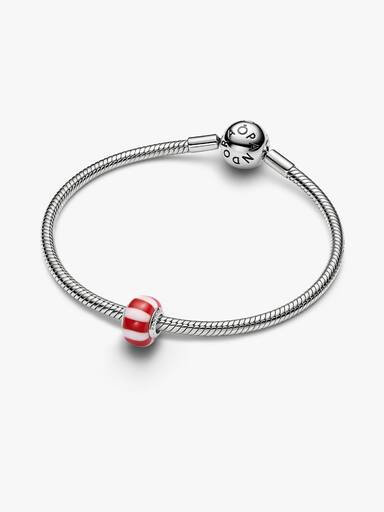 Charm de cristal Murano Menta Roja