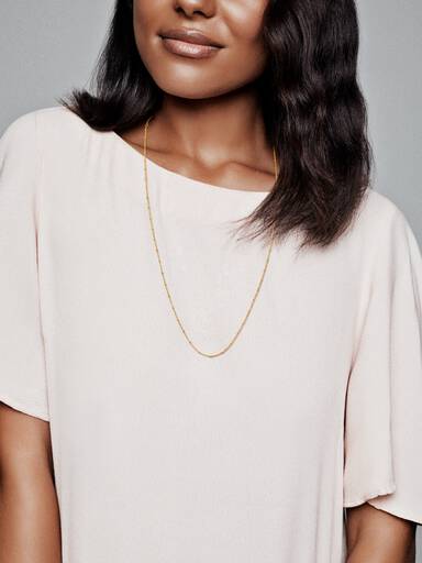 Collar de Cadena con Cuentas