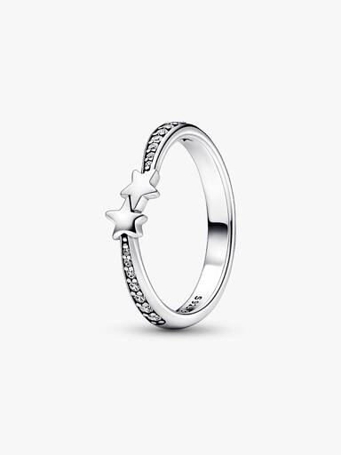 Anillo Estrellas fugaces relucientes