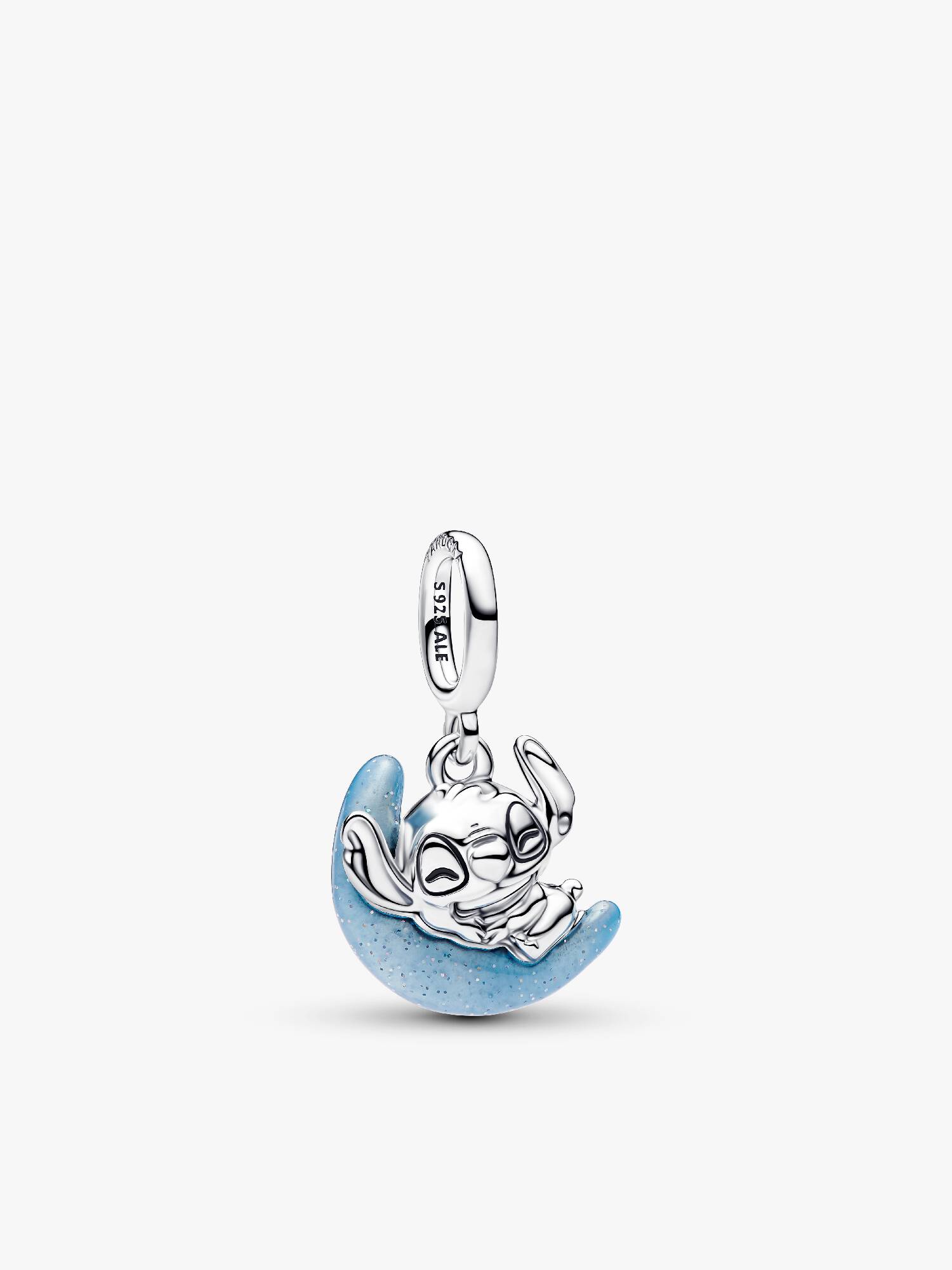 Charm Colgante Luna que Brilla en la Oscuridad de Stitch de Disney