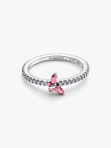 Anillo Mariposa resplandeciente