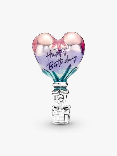 Charm Globo aerostático Feliz cumpleaños