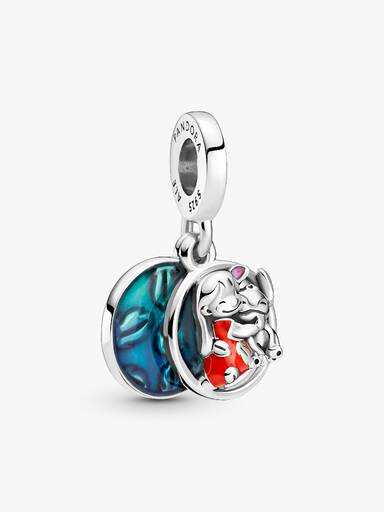 Charm colgante Familia Lilo y Stitch de Disney