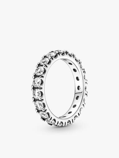 Set de Anillos Apilables Solitario Ligero como el Aire