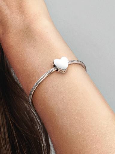 Charm corazón grabable