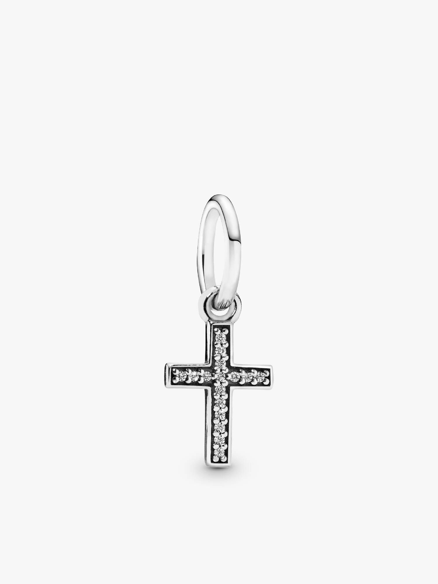 Charm Colgante Cruz Resplandeciente
