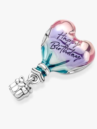 Charm Globo aerostático Feliz cumpleaños