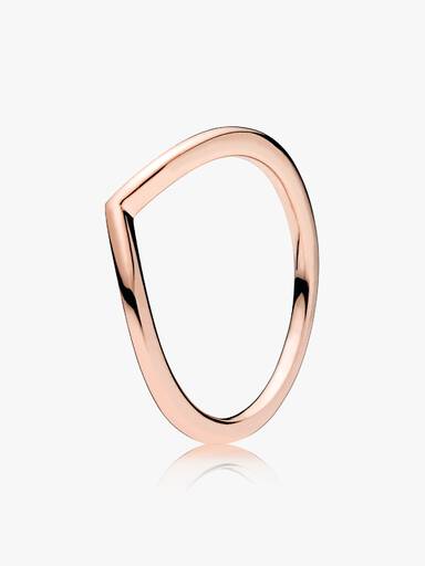 Anillo Hueso de los deseos pulido