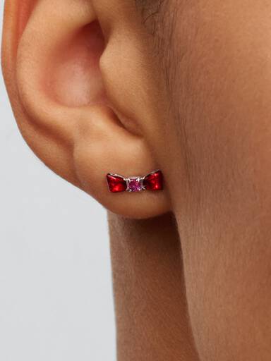 Aretes de botón Moño Blancanieves de Disney