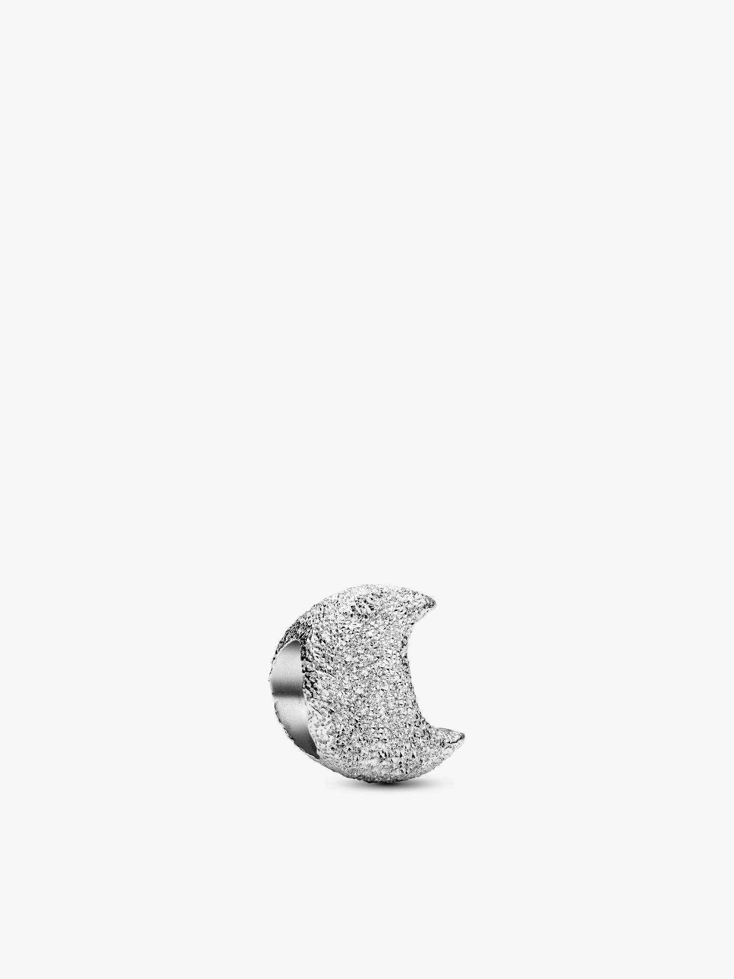 Mini Charm Luna con textura