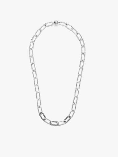 Collar Cadena de Eslabones Medianos con Cierre Redondo Pandora ME