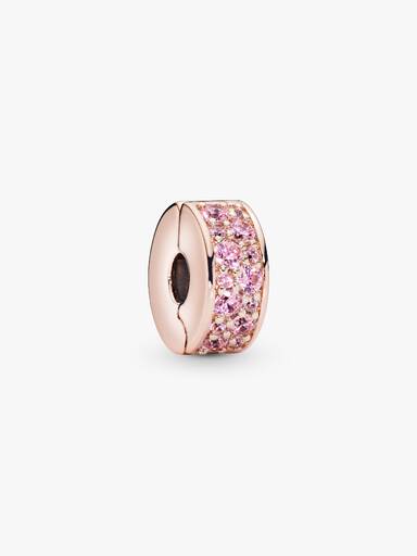 Sujetador de pavé rosa
