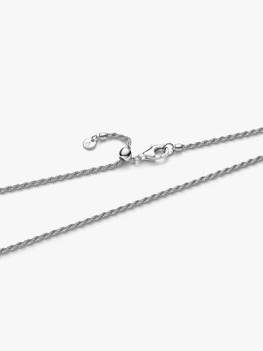 Collar de cadena de cuerda