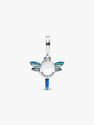 Charm colgante doble Libélula