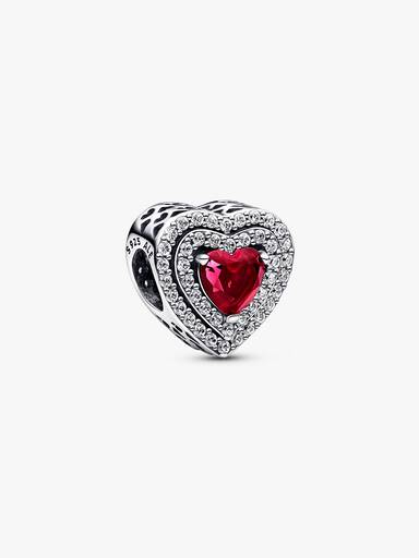 Charm Corazones relucientes en niveles