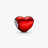 Charm Corazón metálico rojo Charm Corazón metálico rojo