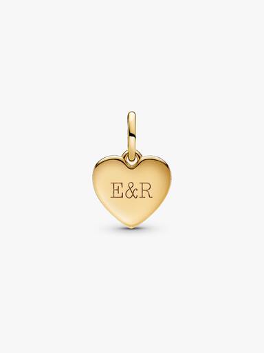 Charm Colgante Grabable Corazón Amor