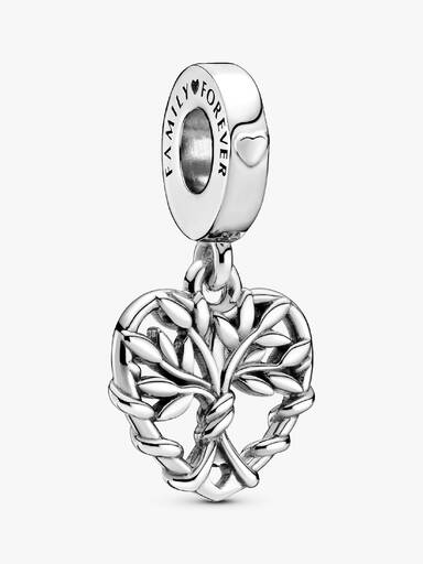 Charm colgante Corazón Árbol de familia