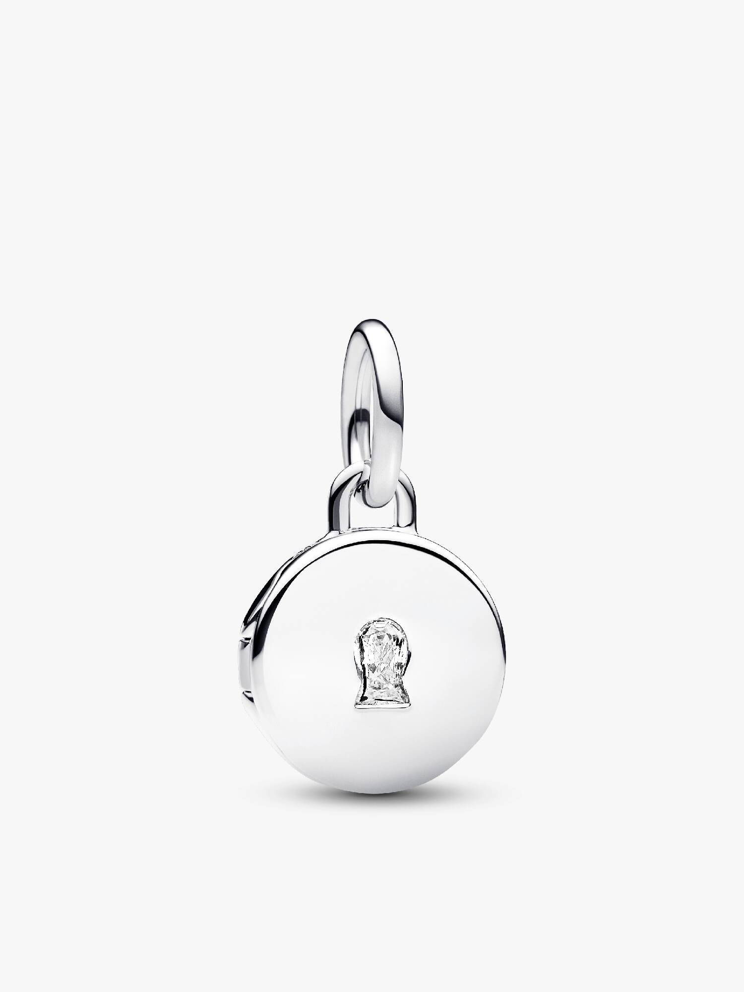 Charm Colgante Medallón Amor grabable que se puede abrir