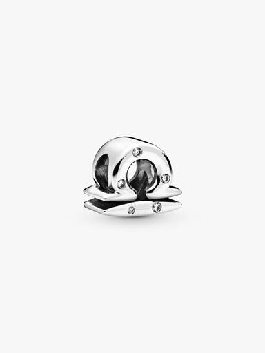 Charm del zodíaco Libra resplandeciente