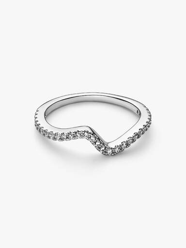Anillo Onda resplandeciente