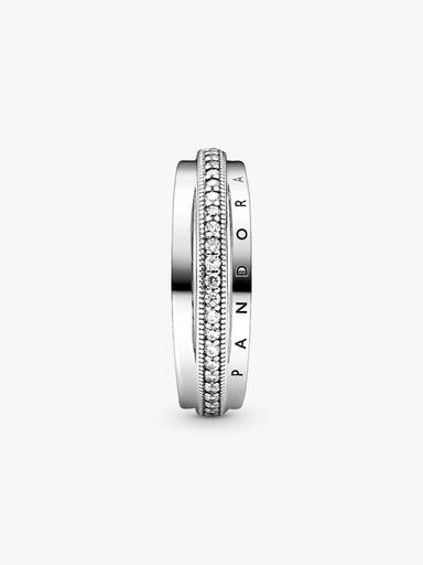 Anillo Triple Alianza en Pavé