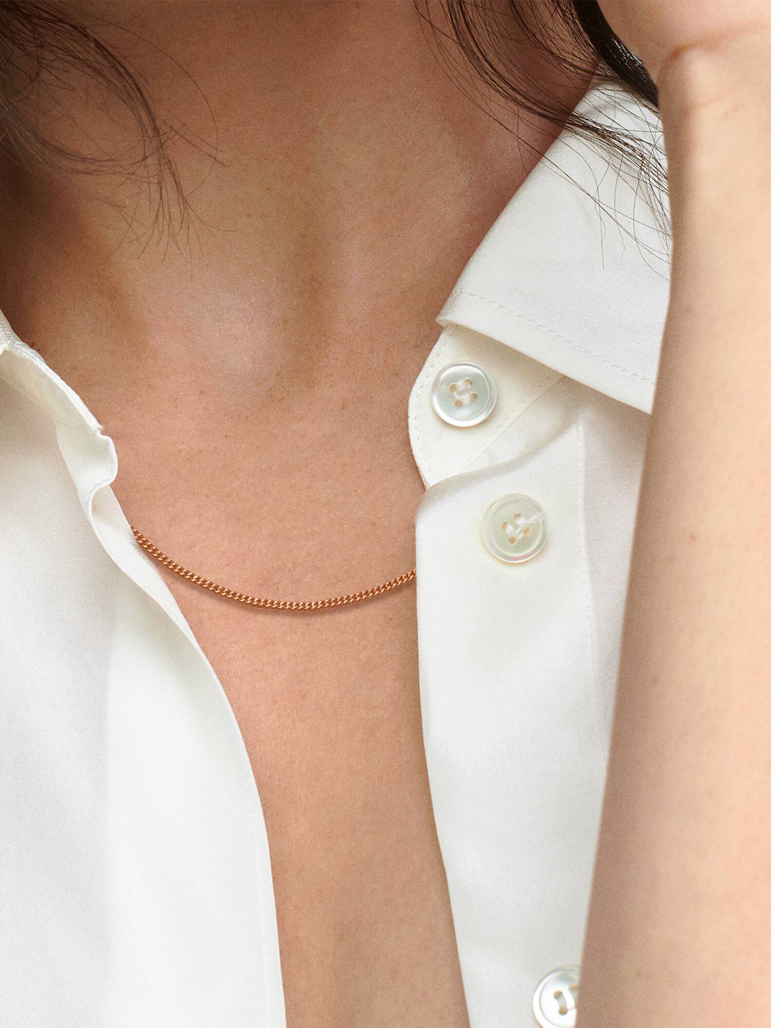 Collar de cadena de bordillo