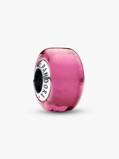 Charm Mini cristal Murano Rosa