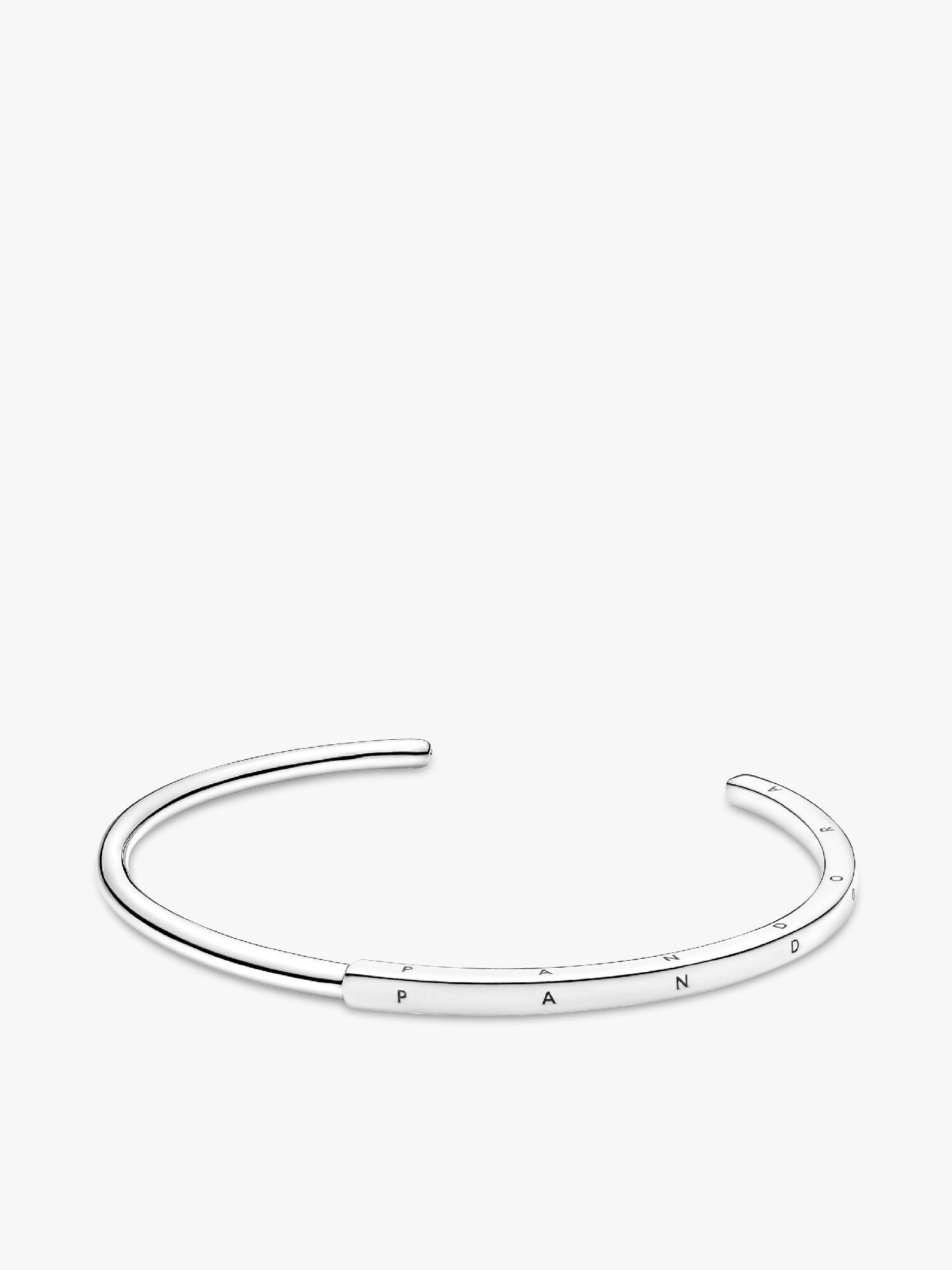 Brazalete rígido abierto I-D Pandora Signature
