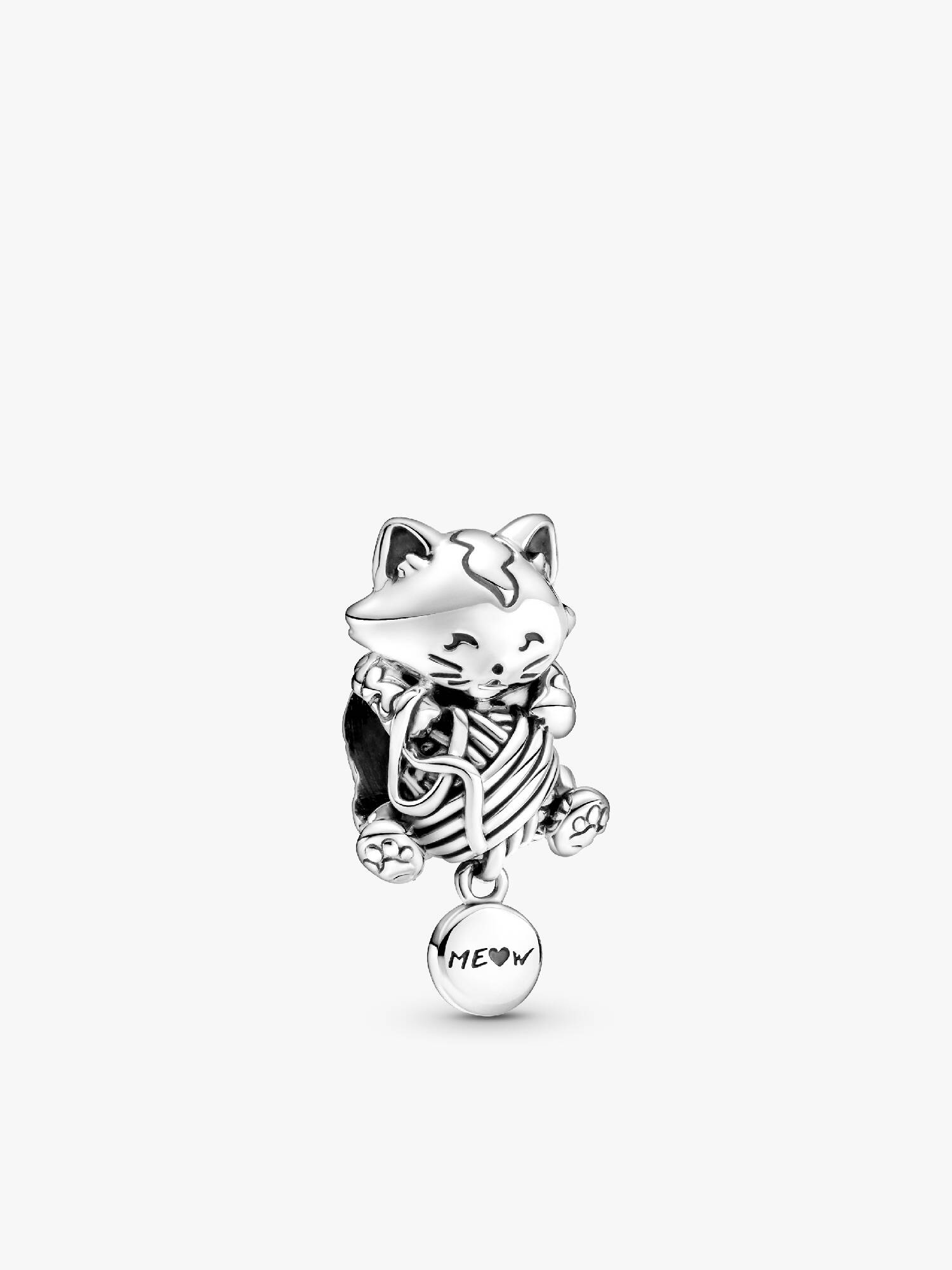 Charm Gatito y bola de estambre