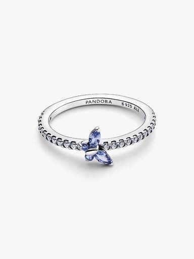Anillo Mariposa resplandeciente