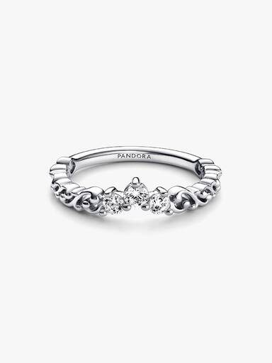 Anillo Tiara Remolino Real