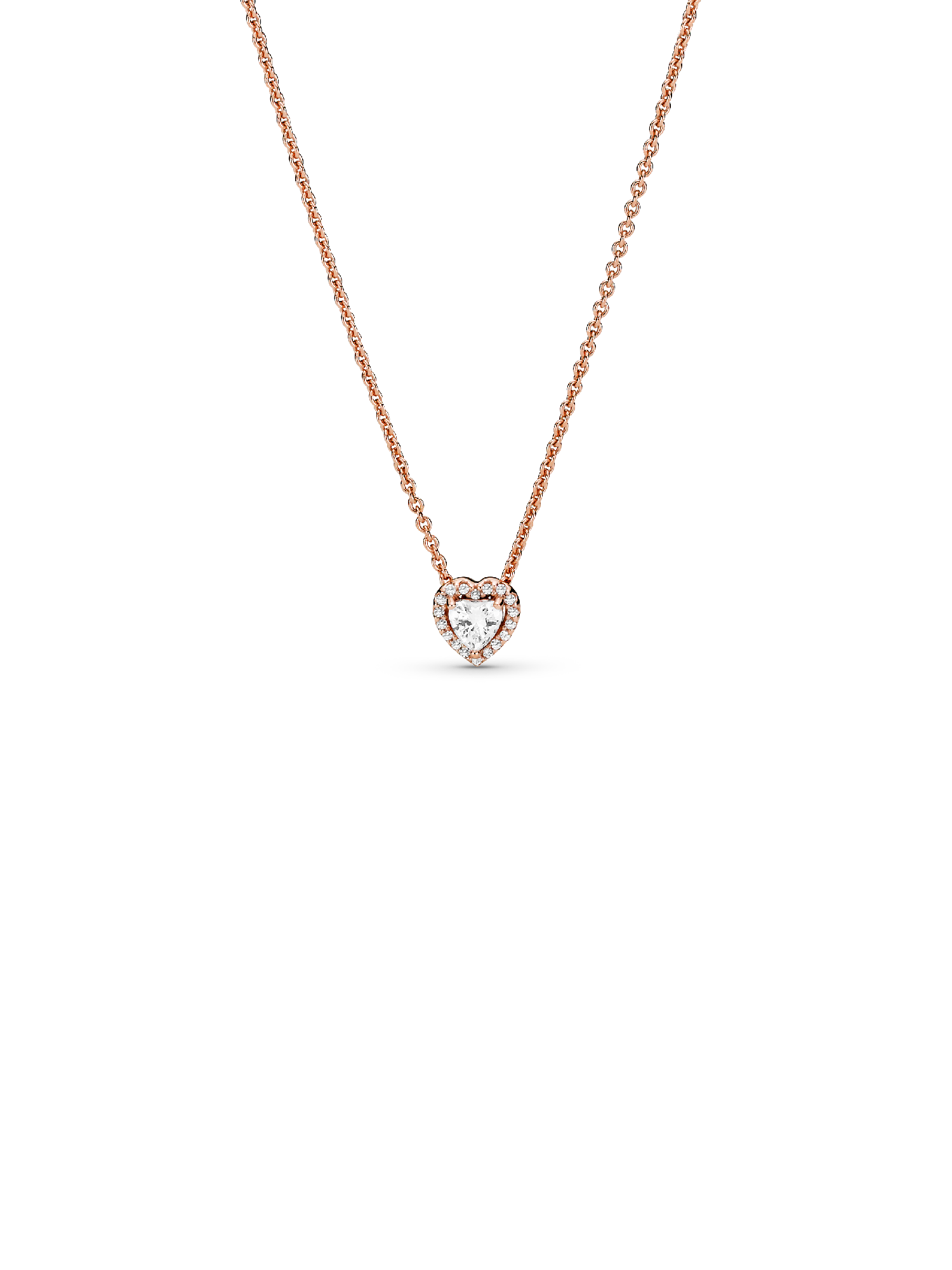 Collar collier Corazón reluciente