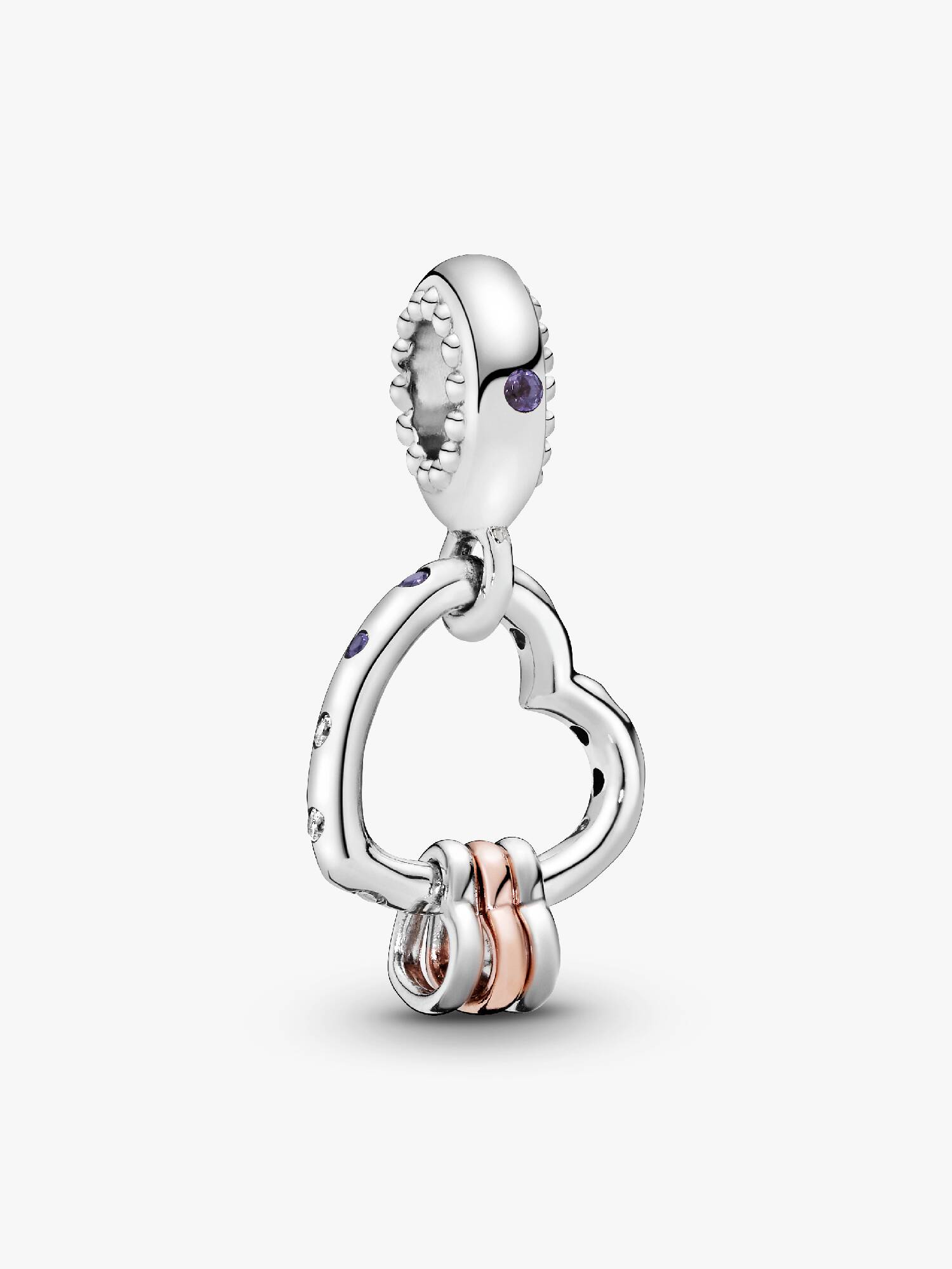 Charm colgante Corazón lleno de amor