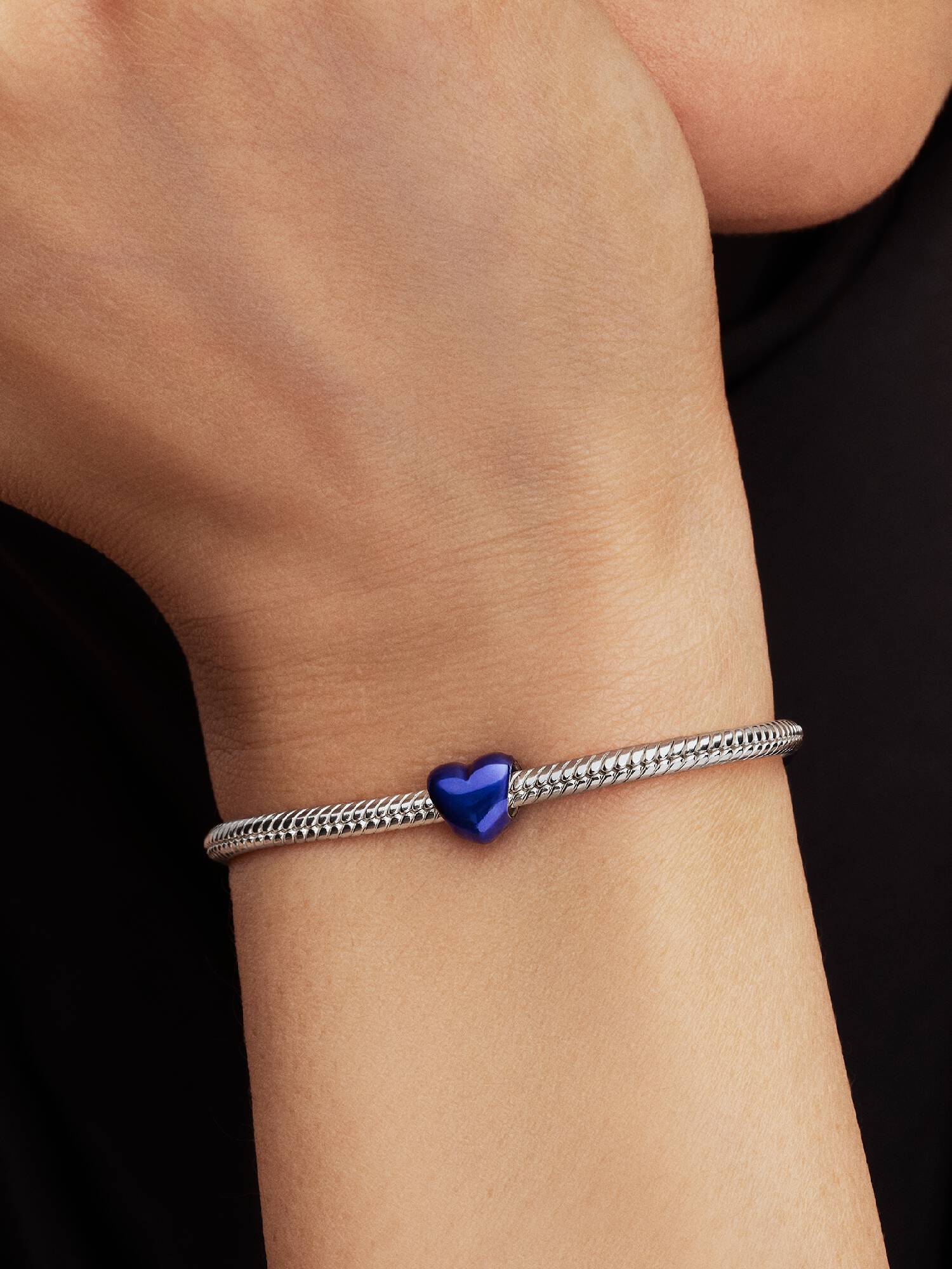 Mini Charm Corazón Azul