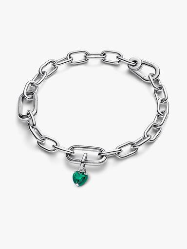 Charm Mini Colgante Corazón Chakra verde