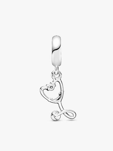 Charm colgante Corazón Estetoscopio