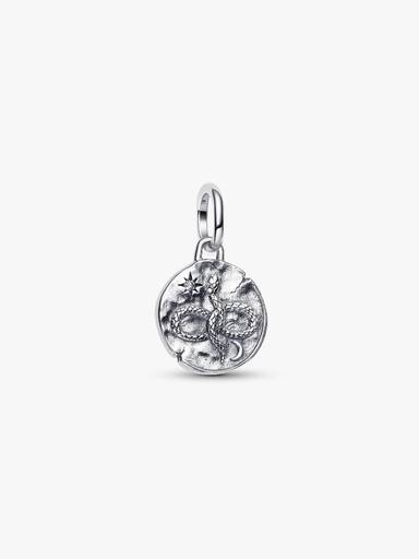 Charm Medallón Serpiente Infinita