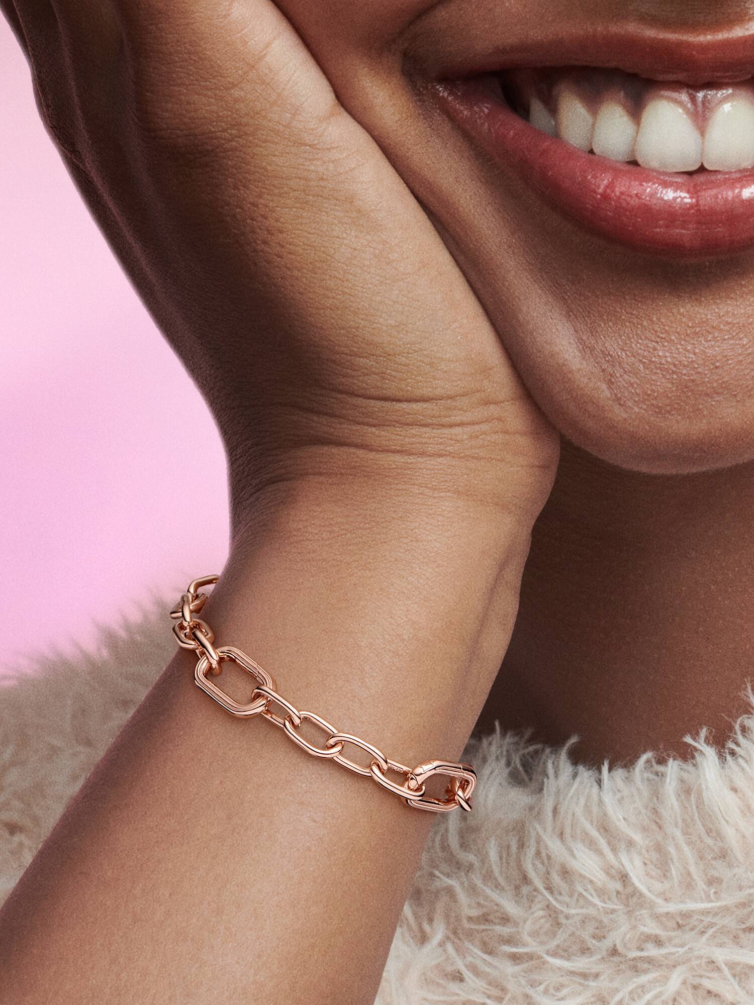 Brazalete de cadena de eslabones pequeños Pandora ME