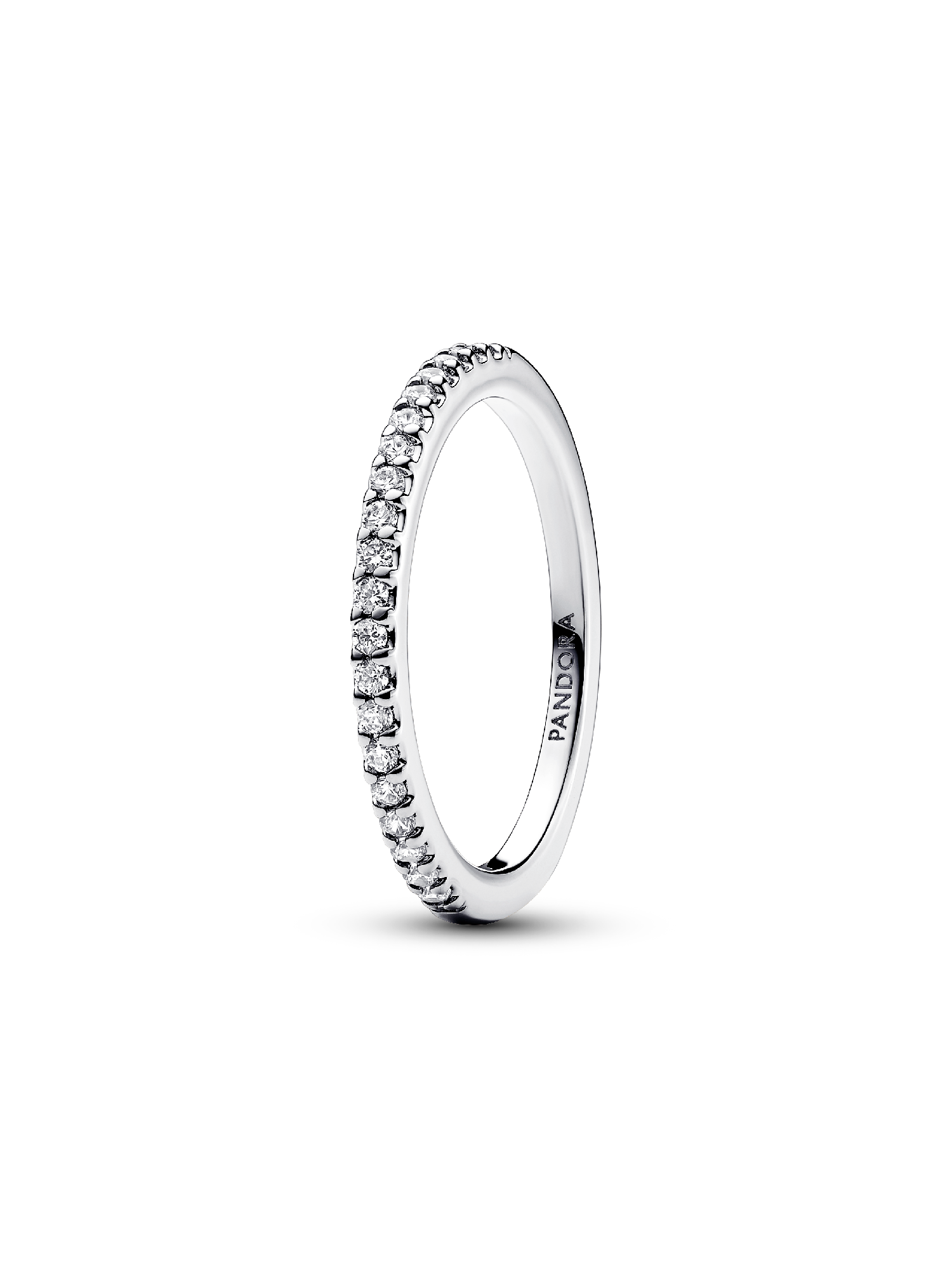 Anillo banda brillante