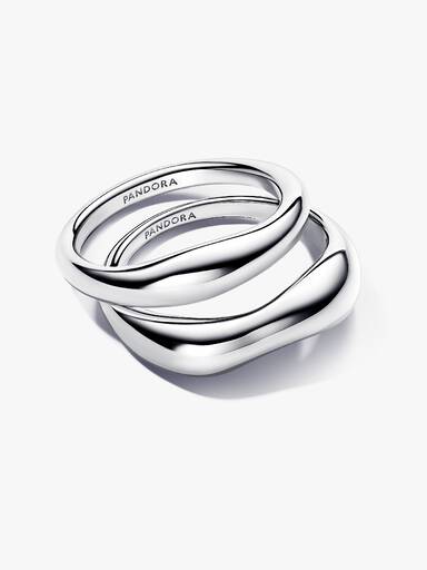 Anillos Banda Forma Orgánica